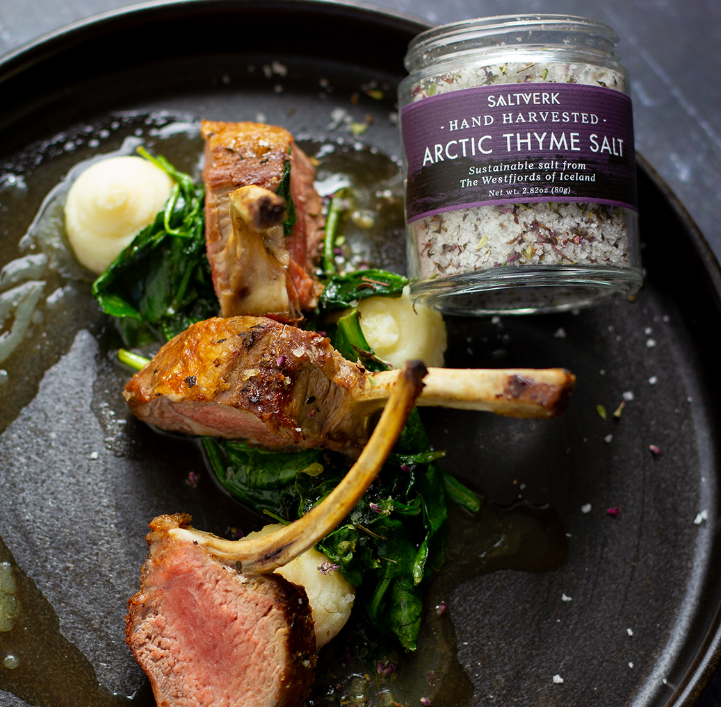 Rack of lamb with Saltverk Arctic Thyme Salt