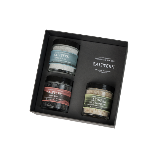 Saltverk Luxury Gift Box of Icelandic sea salts