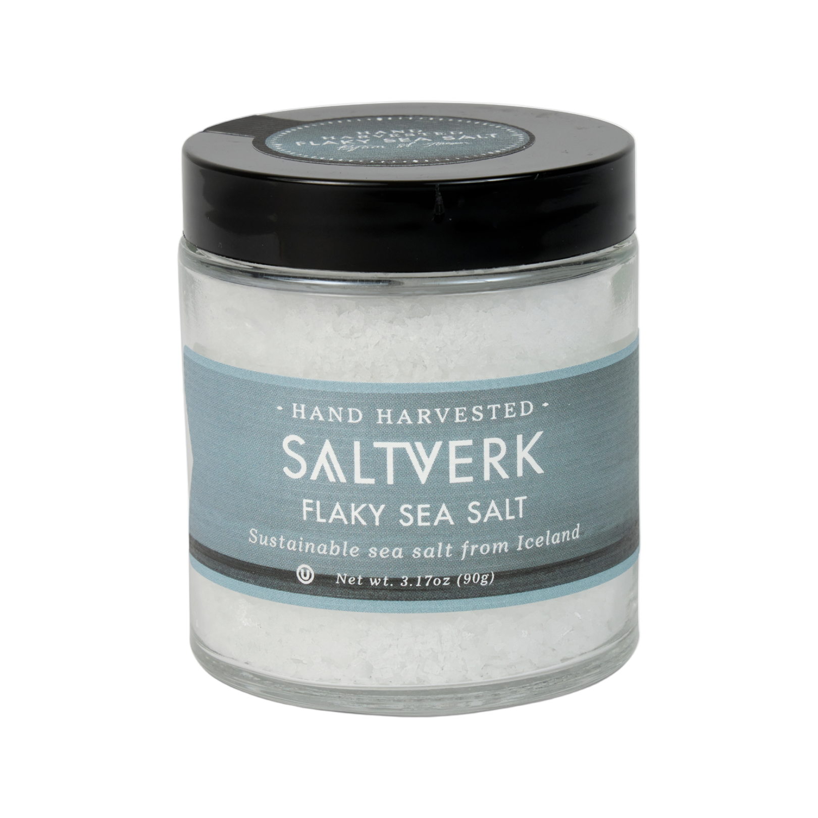 Jar of Saltverk Flaky Sea Salt