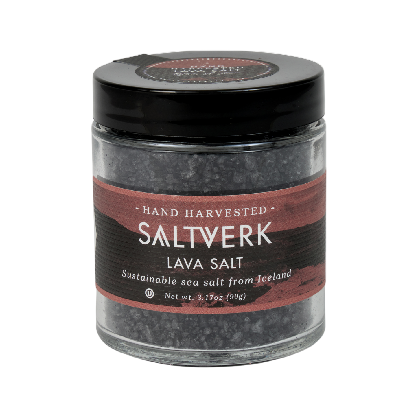 Jar of Saltverk Lava Salt