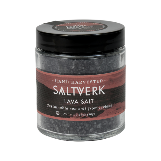 Jar of Saltverk Lava Salt