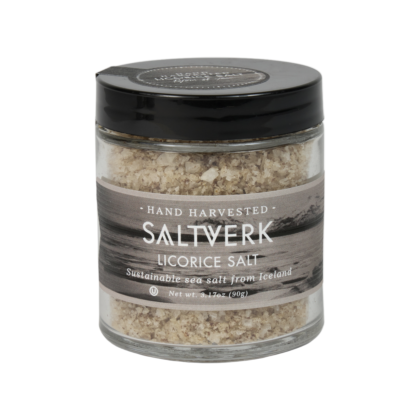 Jar of Saltverk Licorice Salt