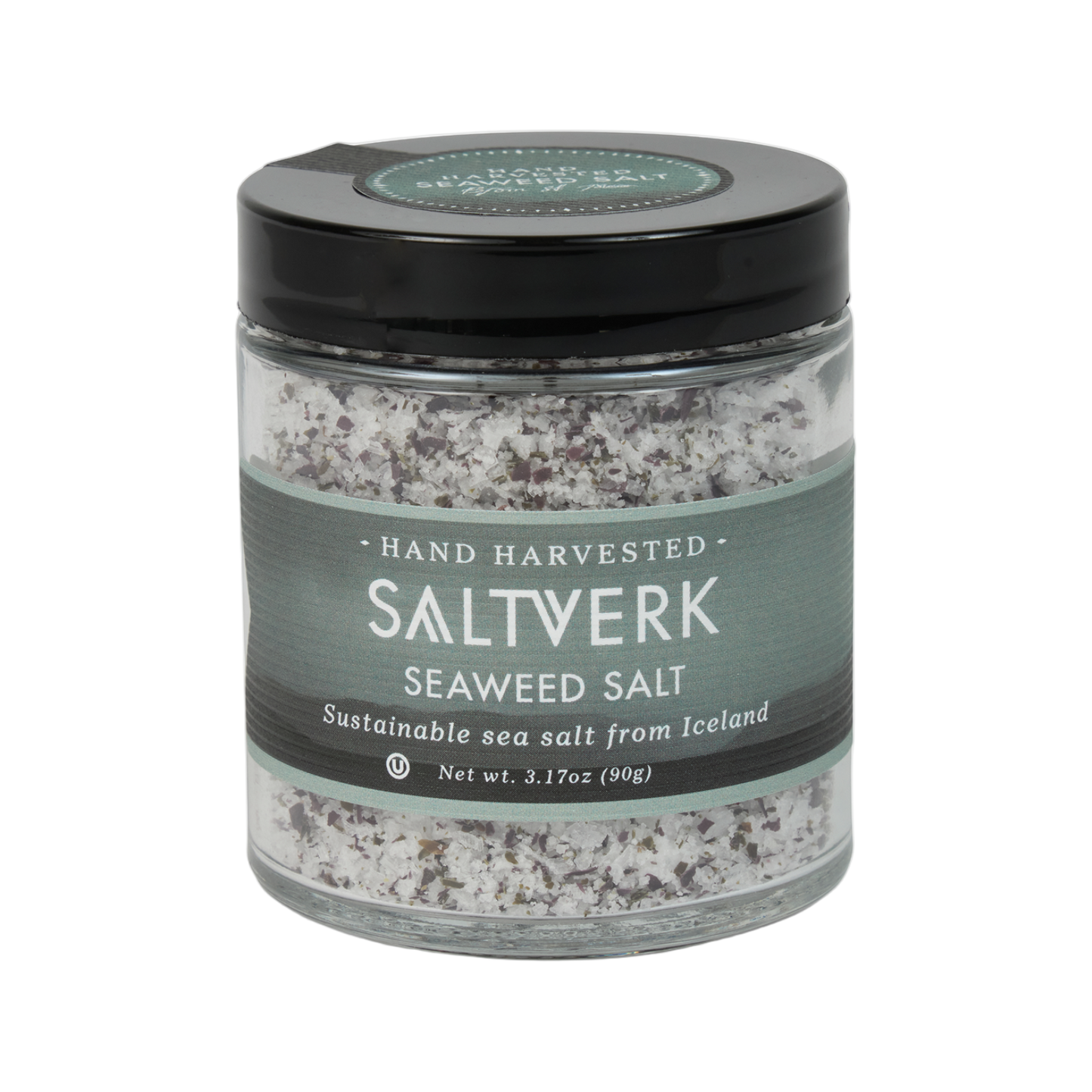 Jar of Saltverk Seaweed Salt