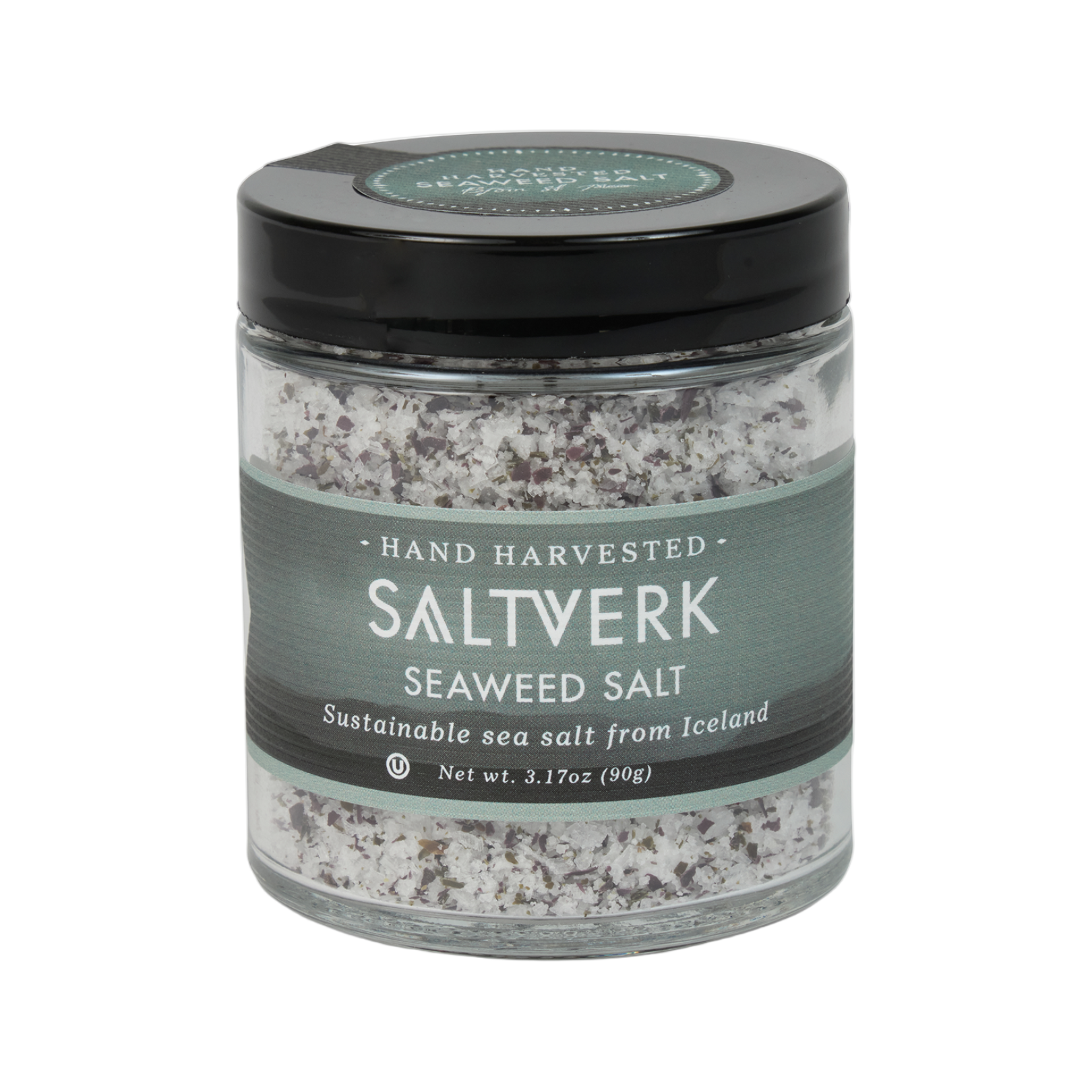 Jar of Saltverk Seaweed Salt
