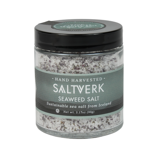 Jar of Saltverk Seaweed Salt